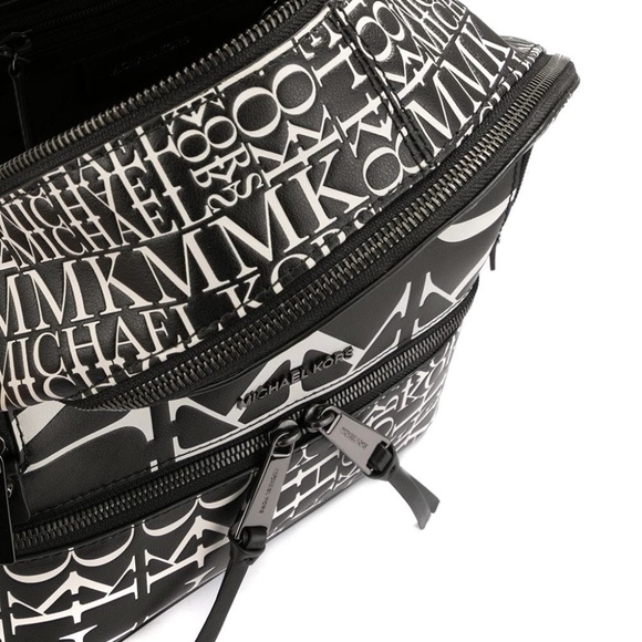 Michael Kors Newsprint Rhea Backpack - Picture 4 of 5